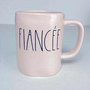 RAE DUNN Artisan Collection FIANCÉE Mug Pink Kitchen Coffee Tea…